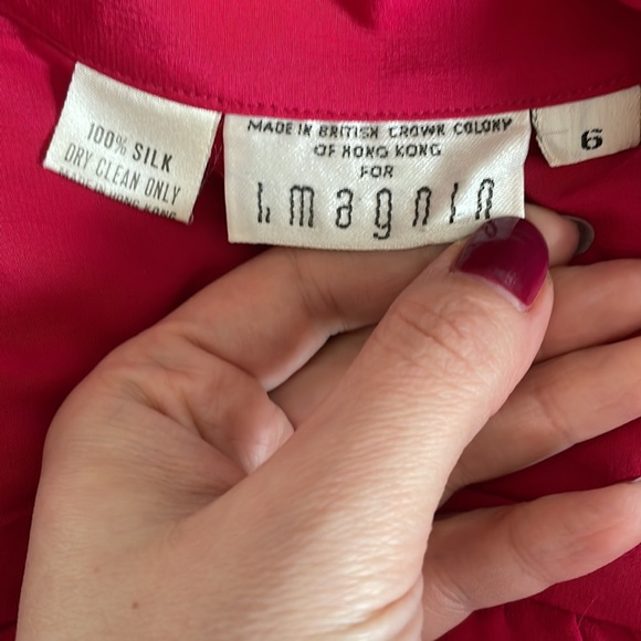 I. Magnin 100% silk dress - Picture 10 of 10